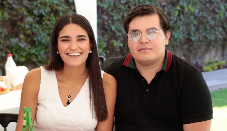  Daniela Mares y Rolando Ávila.