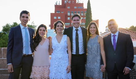  Rafa Tobías, Cristina Lorca, Andrea Lorca, Héctor Gordoa, María Paramo y José Lorca.
