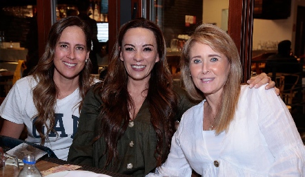  Adriana Pedroza, Erika Ramírez y Sandra Revilla.