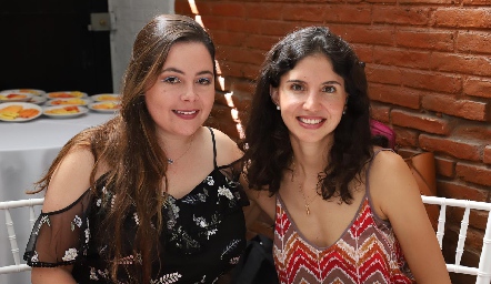  Susana Lozano y Alejandra Díaz de León.