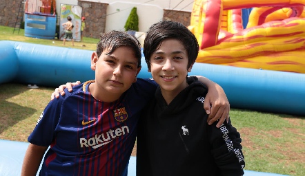 Jepo y Alberto.