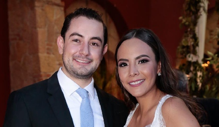  Mauricio Hermosillo y Gisselle Martínez ya son esposos.