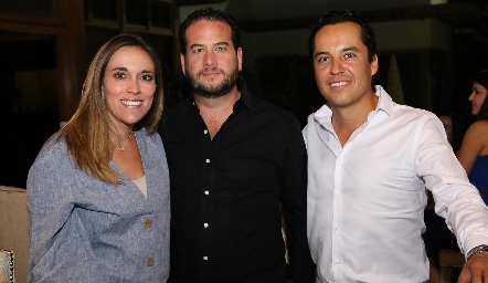  Daniela Llano, Pablo Guerra y Luis de la Rosa.