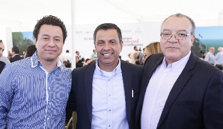  Silvestre Reyes, Javier Pinto y Arturo Soto.