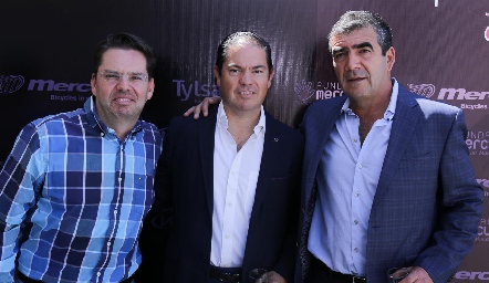  Toño Fonte, Jorge Acebo y Horacio Tobías.