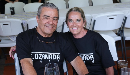 Ricardo Lozano y Patricia Meade.