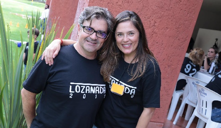  Jorge y Paty Lozano.