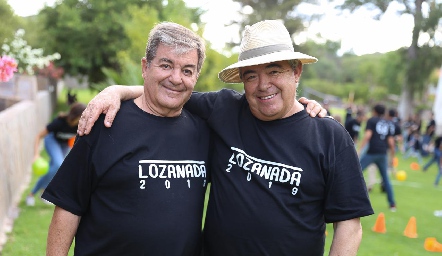 Los hermanos Jorge y Alberto Lozano.