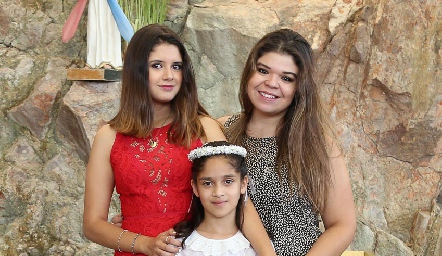  Valeria Ramos, Fer Ramos y Mariana Ponce.