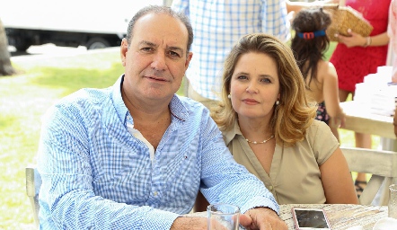  Manuel Martins y Eva Anaya.