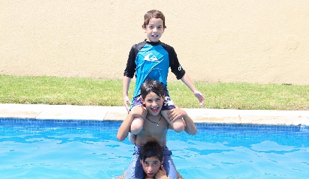  Rodrigo, Sergio y Alejandro.