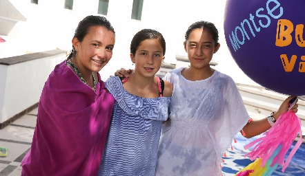  Emilia Gerardo, Montse Marín y Ana Cris Almazán.