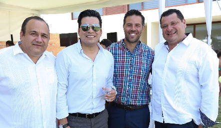 Joselo, Arturo, Ramón y Luis Fernando.