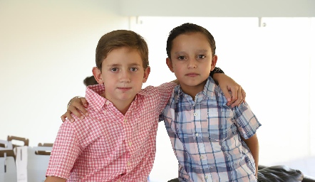 Diego y Pato.