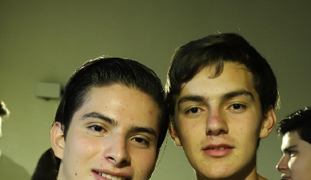  Mariano Echavarría y Víctor Lomelí.
