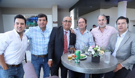  Federico Mendizábal, Javier Dávila, Lorenzo Sánchez, Enrique Martín del Campo, Alejandro Sharp y Javier Mercado.