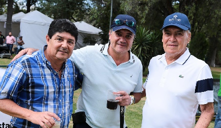  Arturo González, Arturo Torres y Amadeo Calzada.