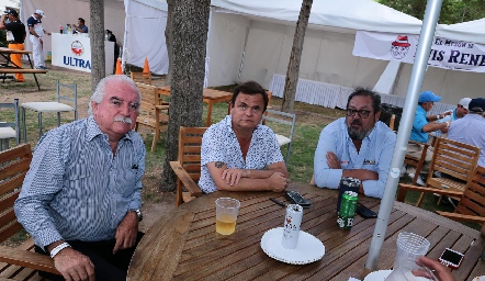  Sergio Acebo, Oscar Cabrera y José Luis Madrid.