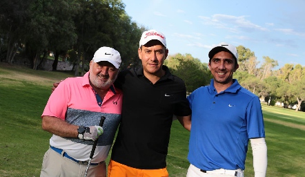  Fernando Melo, Gerardo Lomelí y Fernando Coronado.