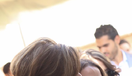  Rosaura López con su hija Ana Gaby.