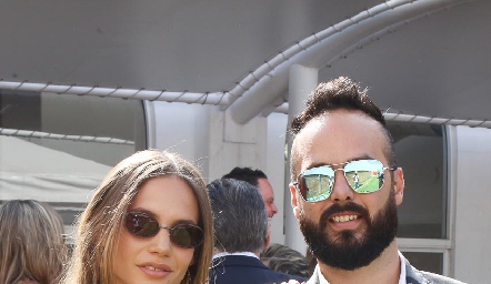  Marifer Ramírez y Frankie Gutiérrez.