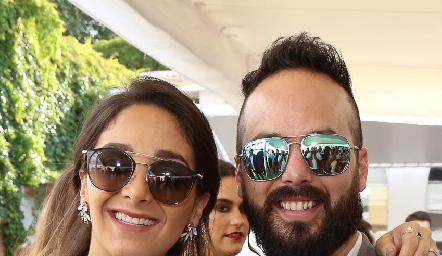 Isa Villanueva y Frankie Gutiérrez.