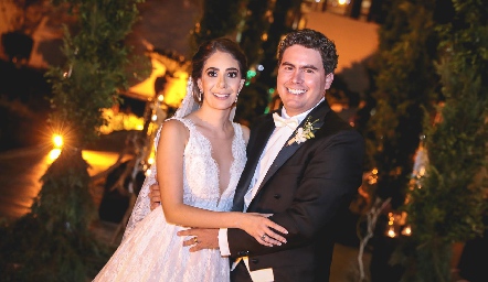  Los recién casados, Andrea Lorca y Héctor Gordoa.