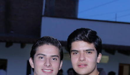  Mariano Echavarría y Kevin Hervert.