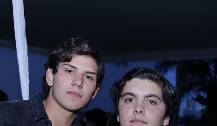 Rodrigo Rubio y Javier Dávila.