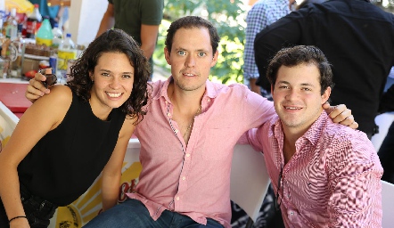  Cayetana Gómez, José Luis Madrid y José Manuel Meade.