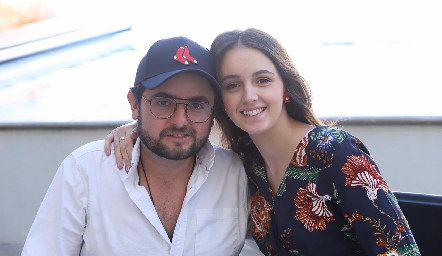  Oliver Milán y Paulina Bernal.