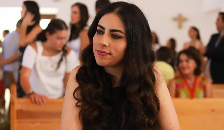 Lula Torres madrina de María José.