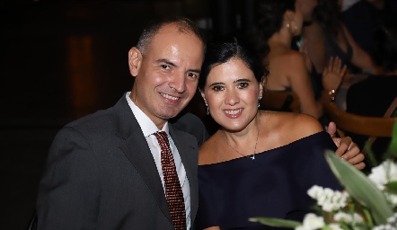 Héctor Navarro y Martha Aldrett.