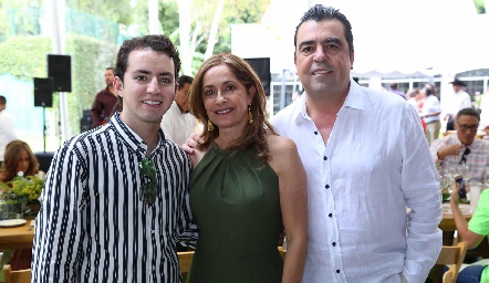 José Julián Olmos, Patricia Gaviño y Javier Gómez.