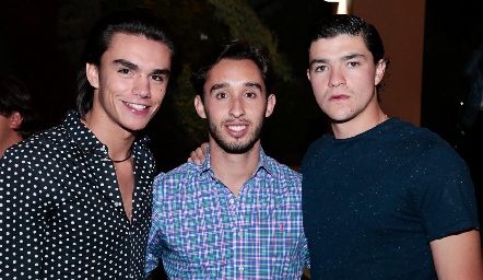  Jaime Ruiz, José Ascanio y José Madrigal.