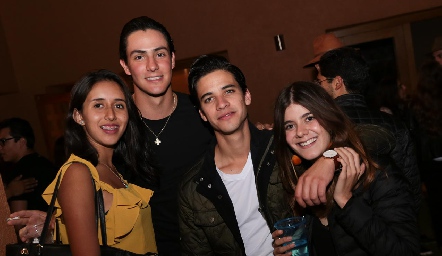  Ana Lu, Juan Carlos Castillo, Diego Reverte y Ana Pau Flores.