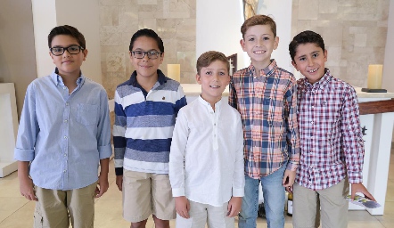  Diego, José, Iñaki, Marco y José Manuel.