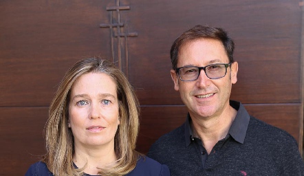 Mari Carmen Pérez y Carlos Celis.