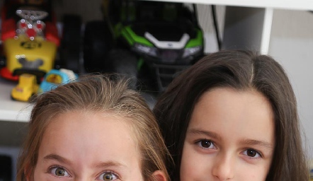  Con la cumpleañera.
