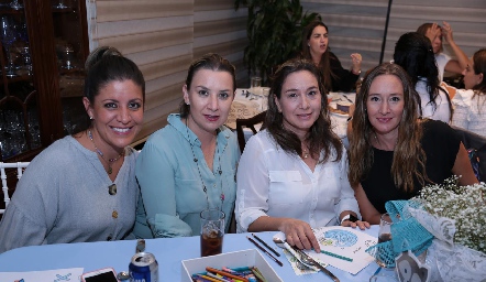 Marijó Bernal, Janet Rodríguez, Adriana Velasco y Maru Muñiz.