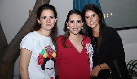 Fernanda Zárate, Jacqueline Villalba y Fer Solórzano