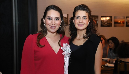 Jacqueline Villalba y Ana Sofía Velázquez