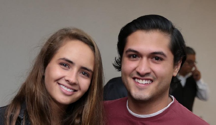  Lucía Del Villar y Diego Azuara.