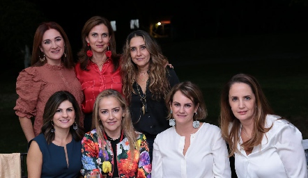 Ana Anaya, Rocío Nieto, Martha Chalita, Lucía Escobedo, Claudia del Pozo, Rocío Gómez y Montse Fonte de Anaya.