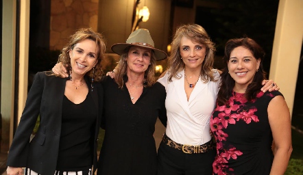  Diana de la Serna, Ilse Heinze, Claudia Barba y Marcela Batres.