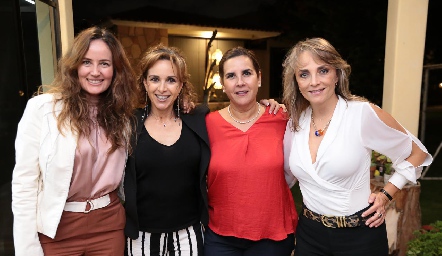  Paulina Quiroz, Diana de la Serna, Graciela Torres y Claudia Barba.