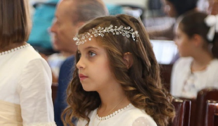 Primera Comunión de Pilar y Almudena.