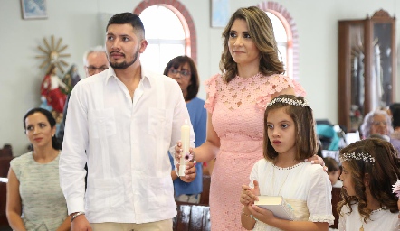 Primera Comunión de Pilar y Almudena.