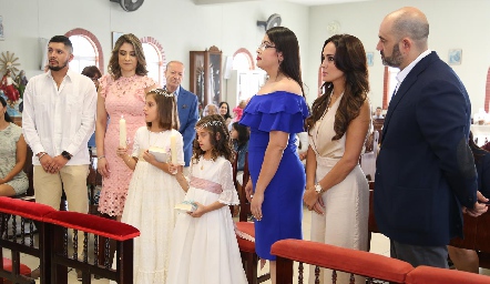 Primera Comunión de Pilar y Almudena.