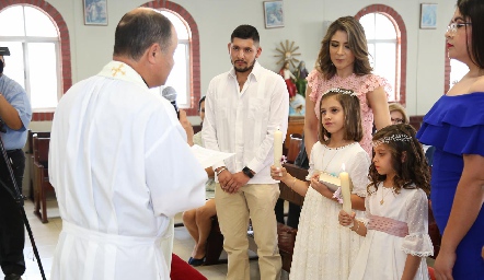 Primera Comunión de Pilar y Almudena.